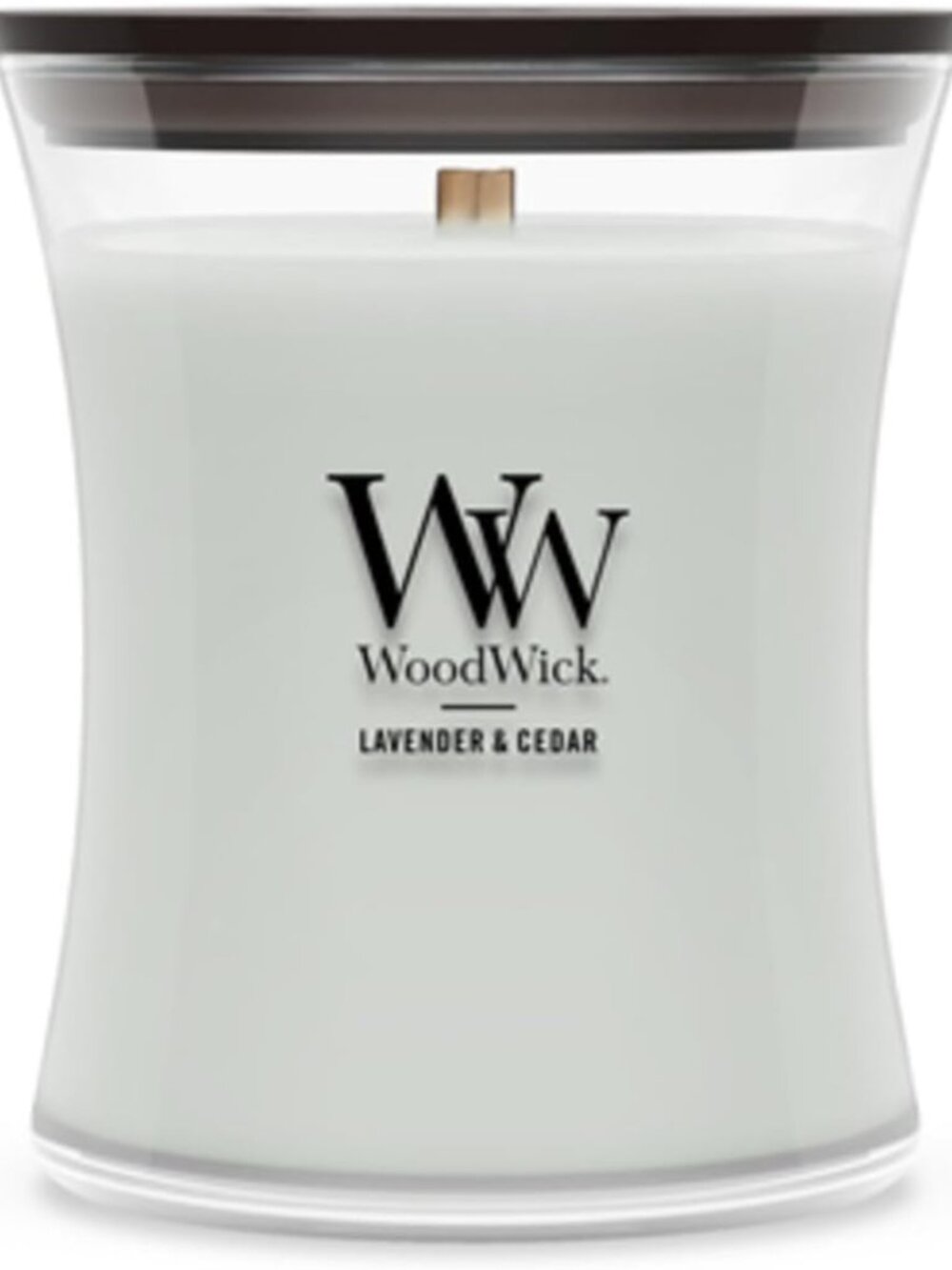 Lavender Cedar Scented Candle | Crackling Wick | 9.7oz Aromatherapy Gift